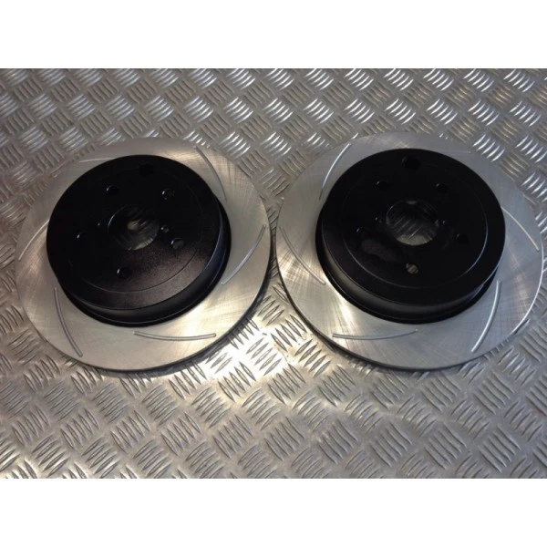 Subaru 316mm 2008+ STI 6 Groove Rear Discs