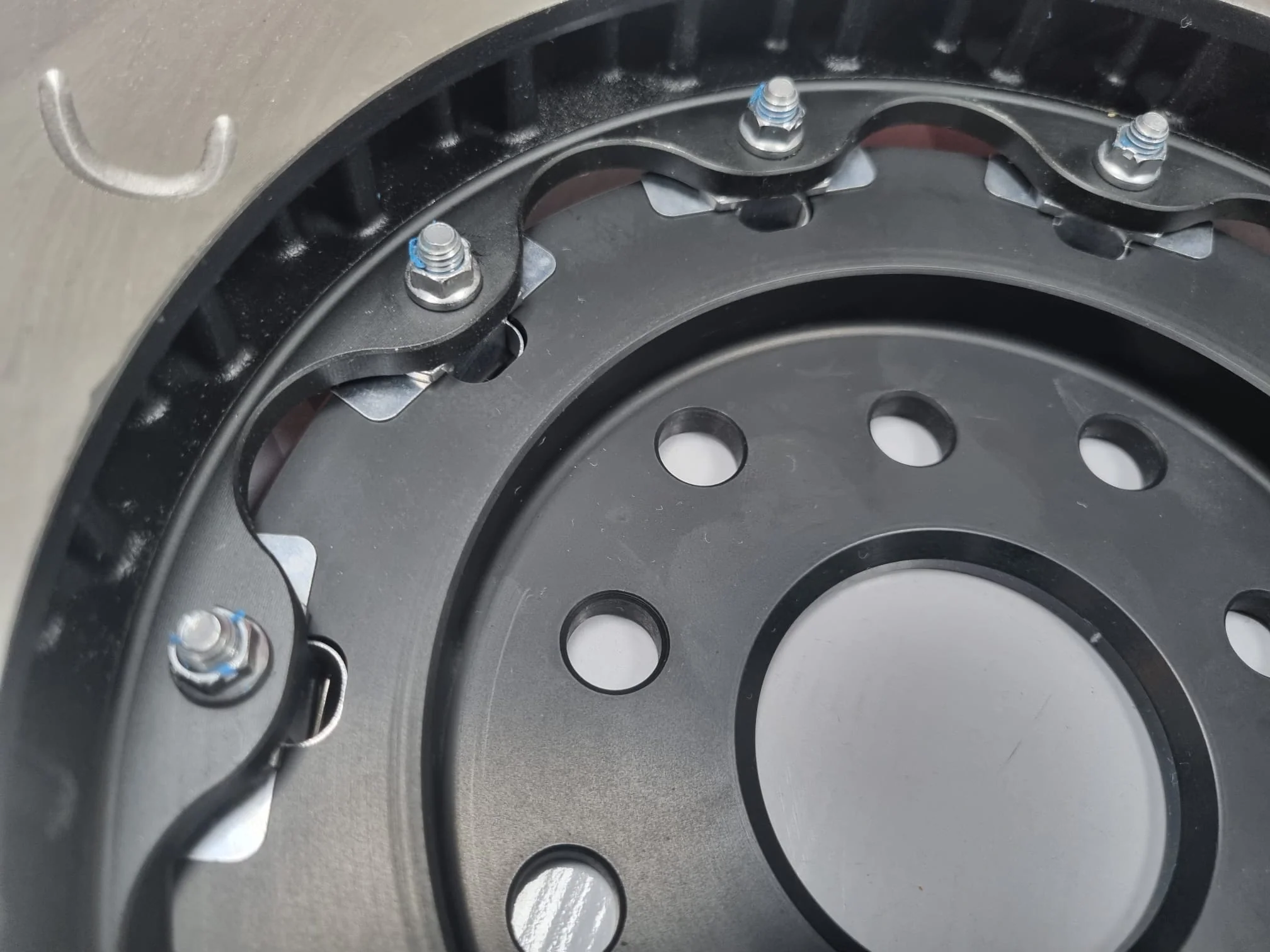 Subaru 326mm STI Front 2 Piece Discs and Bells - Image 2