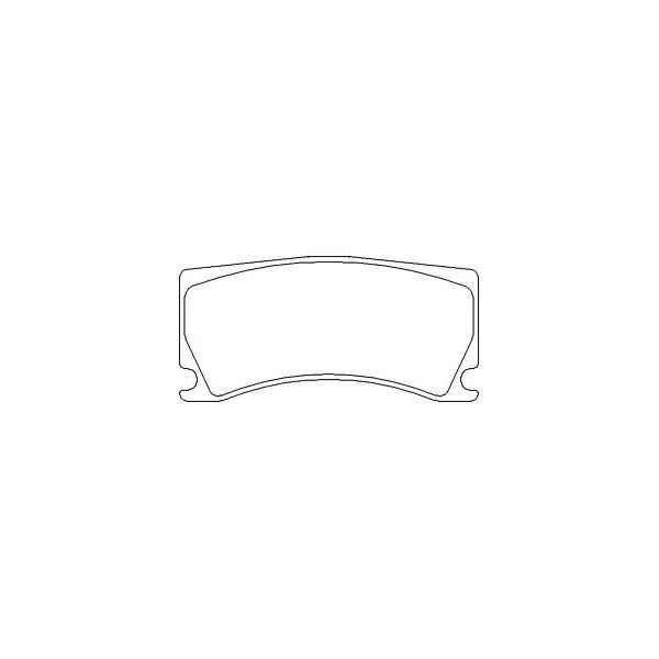 Vauxhall Astra 888 Front Kevlar Pads - Image 2