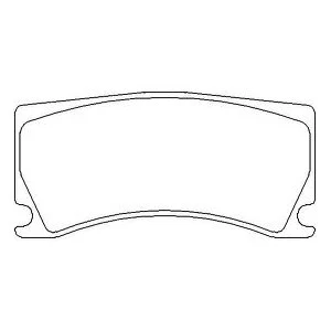 Vauxhall Astra 888 Front Kevlar Pads - Image 3