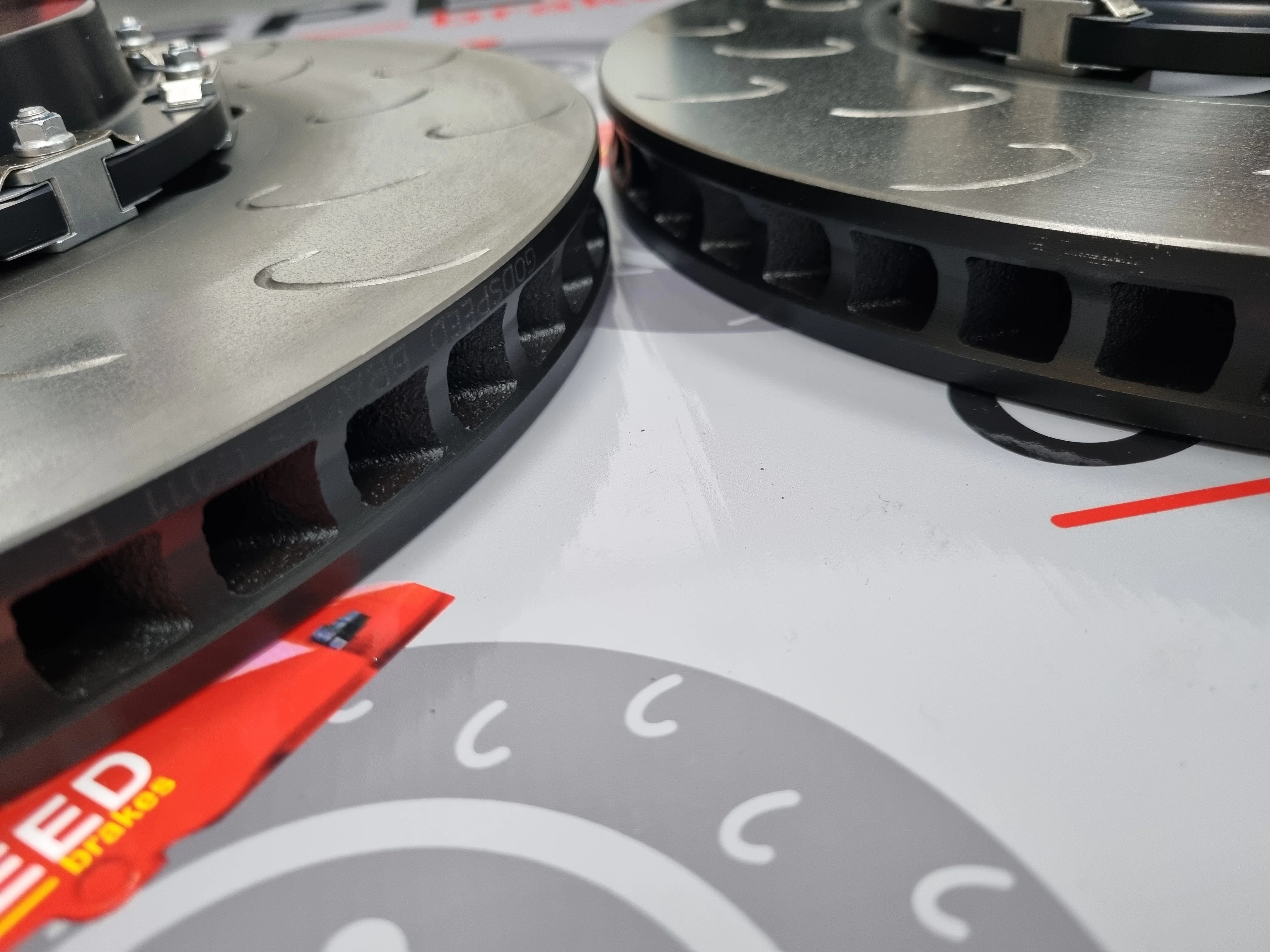 BMW F series M2 M3 M4 Front 2 Piece Discs and Bells - Image 3