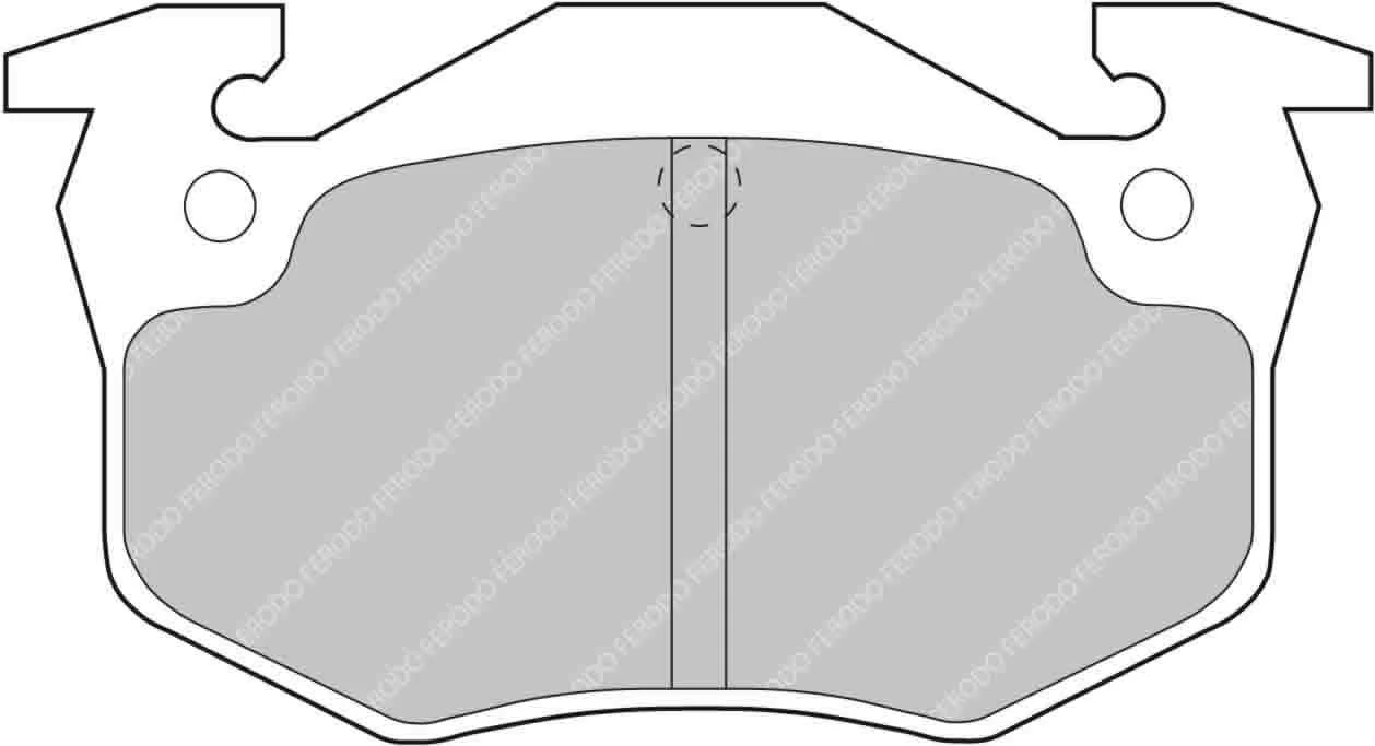 Renault Clio Sport 172/182 Rear Ferodo DS2500 Pads