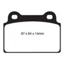 Mitsubishi Evo X Rear Kevlar Pads - Image 2