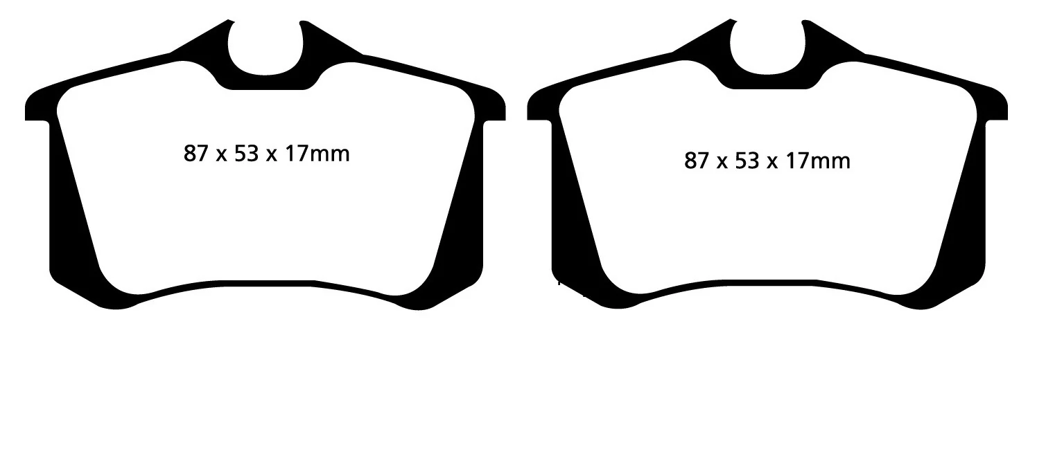 Fabia vRS Rear EBC Redstuff Pads - Image 2