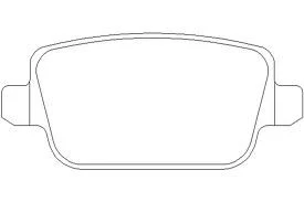 Ford Focus ST 225 Rear Kevlar Pads - Image 2