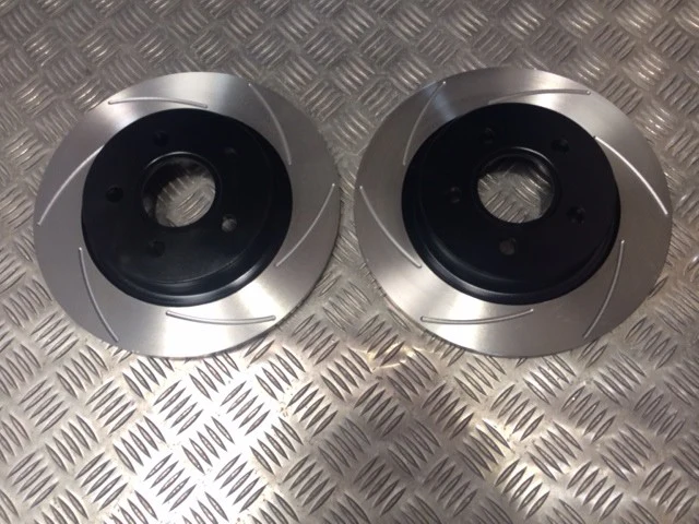 VW Golf 7/7.5 R/vRS/Cupra MQB Rear 6 Groove Discs