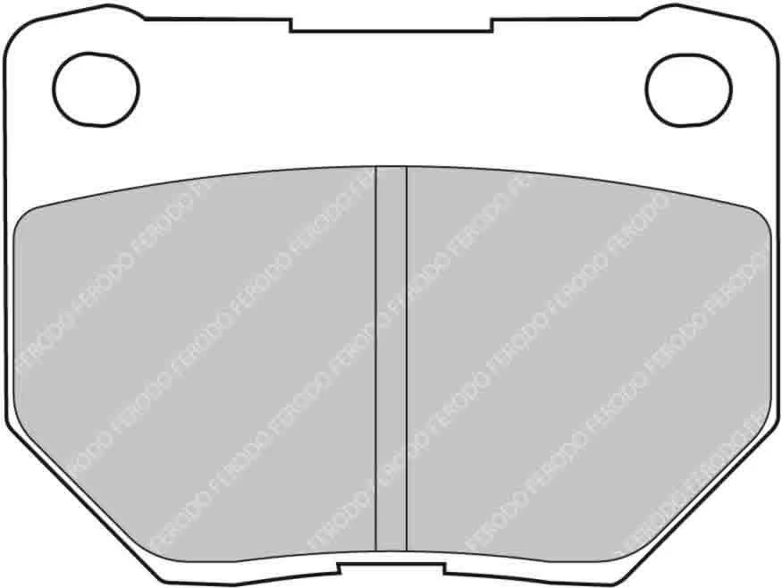 Subaru Impreza 2 Pot Rear Ferodo DS2500 Pads