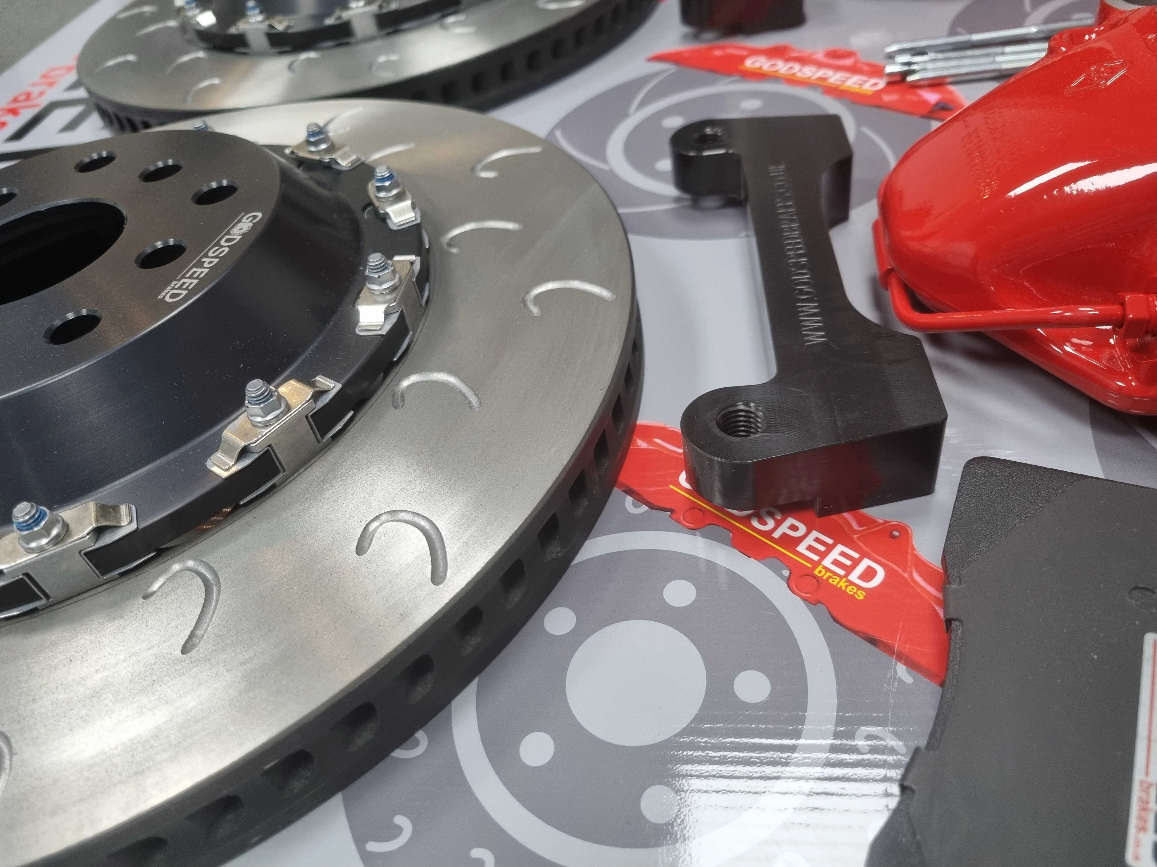 Subaru Impreza 356mm Brake Kit with Brembo 4 Pot Calipers