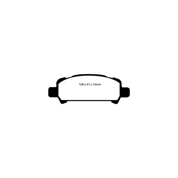 Subaru Impreza Rear Bluestuff NDX Lug Type