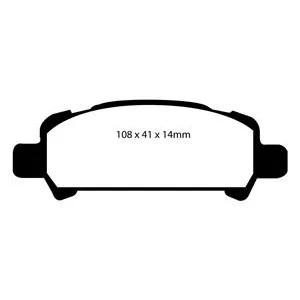 Subaru Impreza Rear Bluestuff NDX Lug Type - Image 2