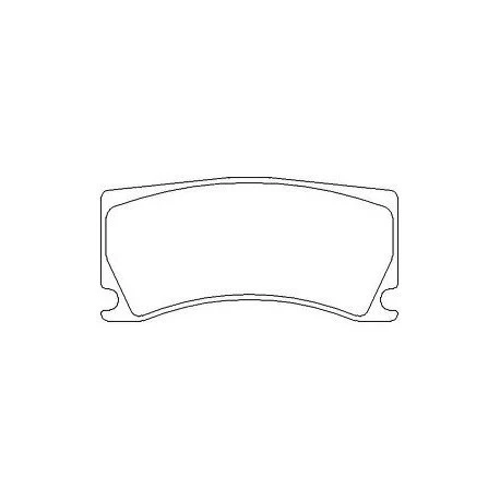Peugeot 308 GTI/RCZ-R Front EBC Bluestuff Pads - Image 2