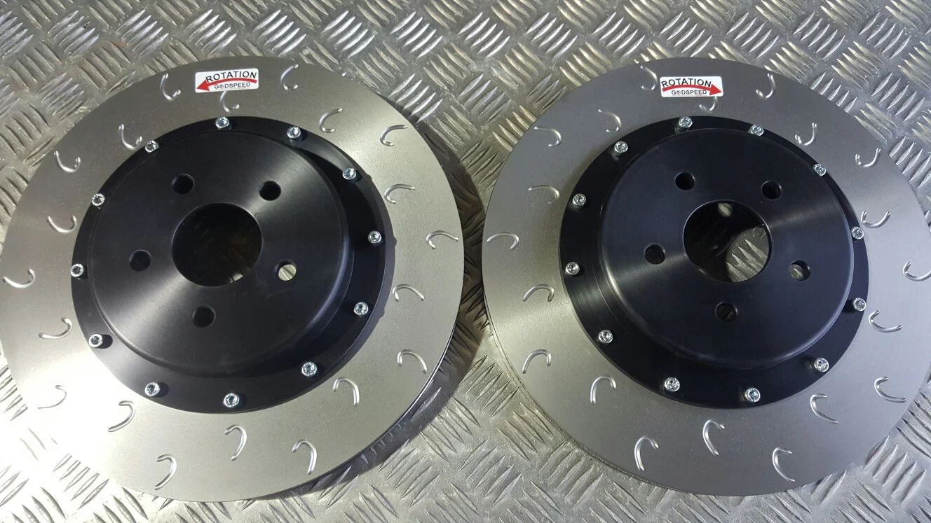 Subaru Prodrive Alcon 330mm 2 Piece G Hook Discs
