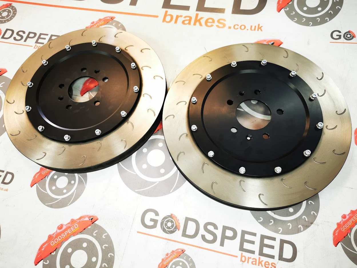 Peugeot RCZ-R Front 2 Piece Discs and Bells