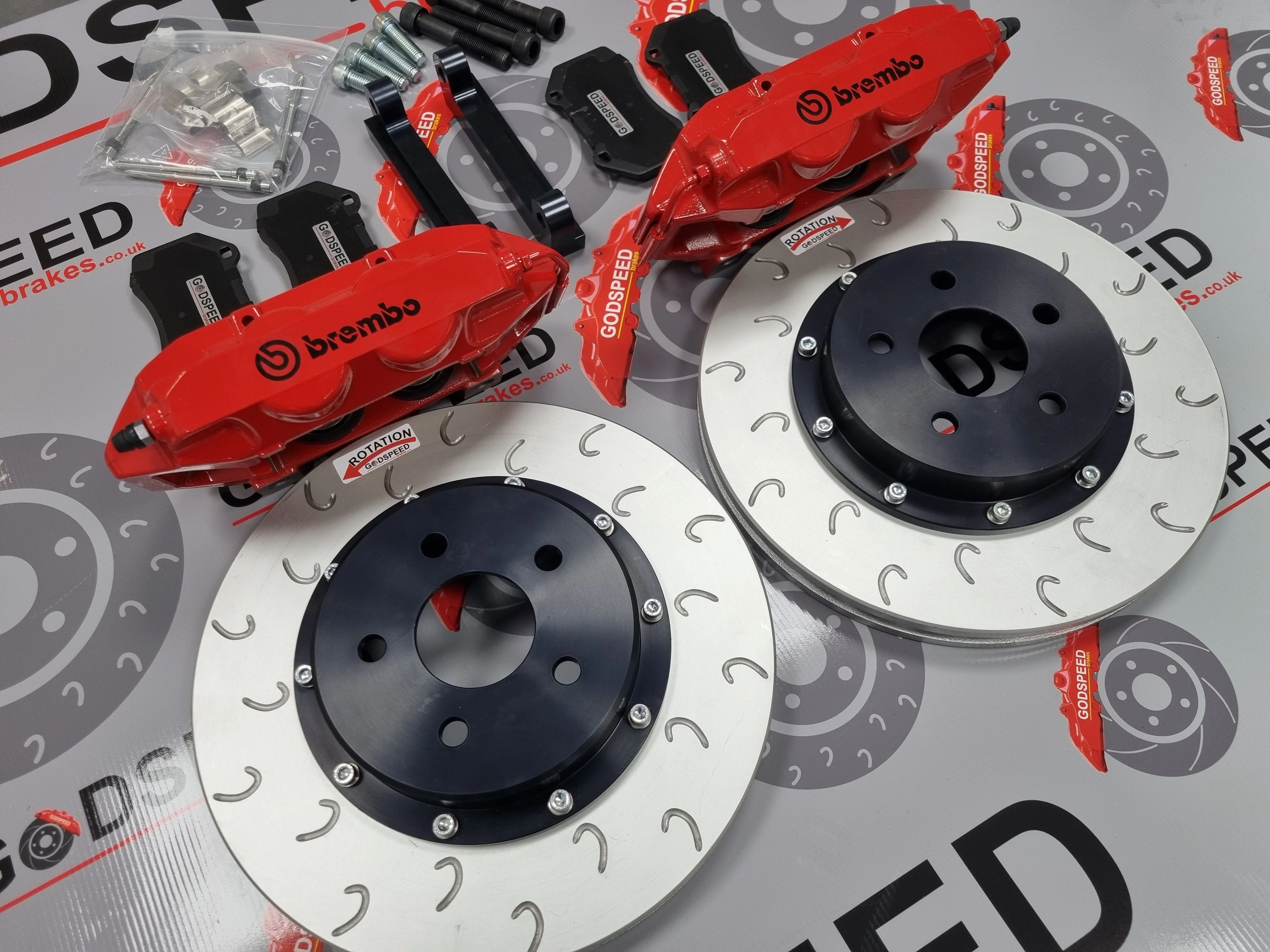 Subaru Impreza GC8 300mm Brembo Caliper Kit - Image 3