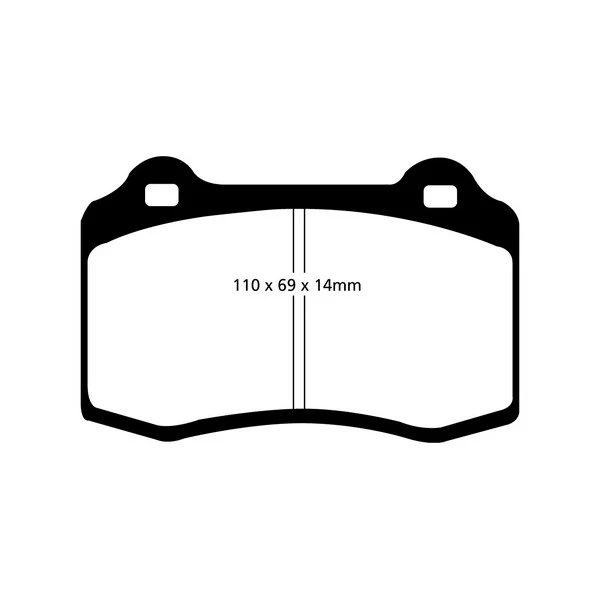 Volvo S60 R Rear Ferodo DS2500 Pads