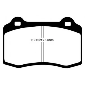 Volvo S60 R Rear Kevlar Pads - Image 2