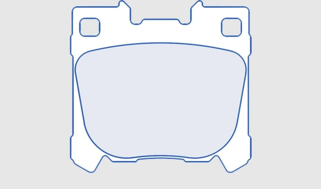 Toyota Yaris GR Rear CL RC6 Pads